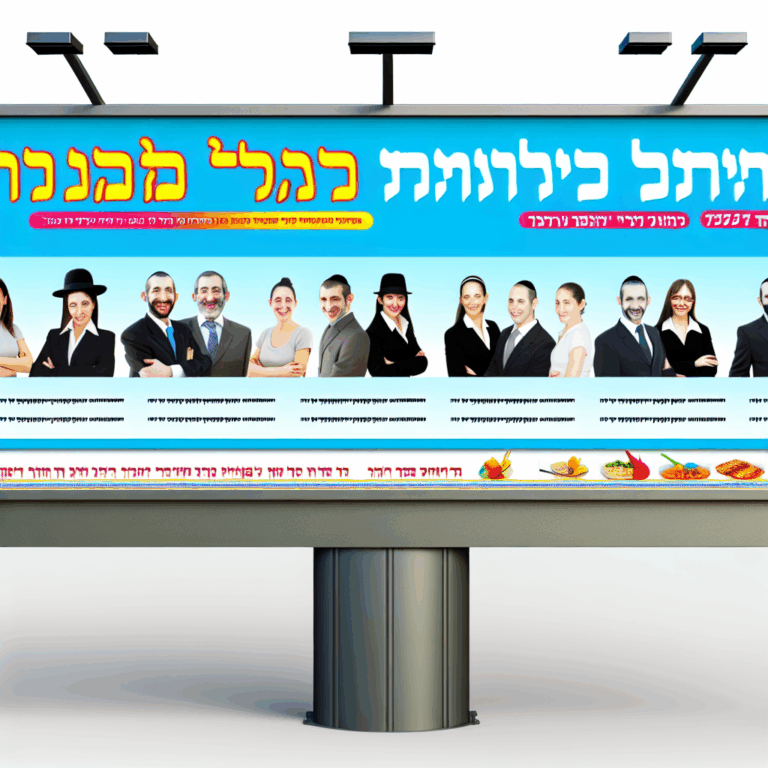 לוח פרסום בגבעת שמואל